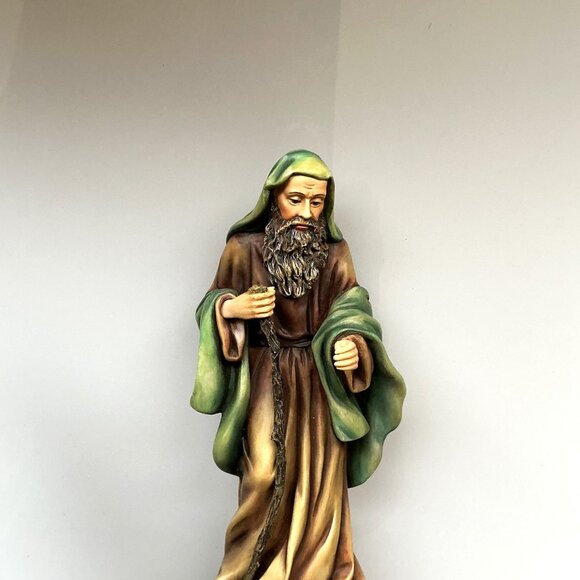 2001 LANG & WISE JOSEPH FIGUIRINE 1ST EDITION HOLY NIGHT VINTAGE - Picture 5 of 11